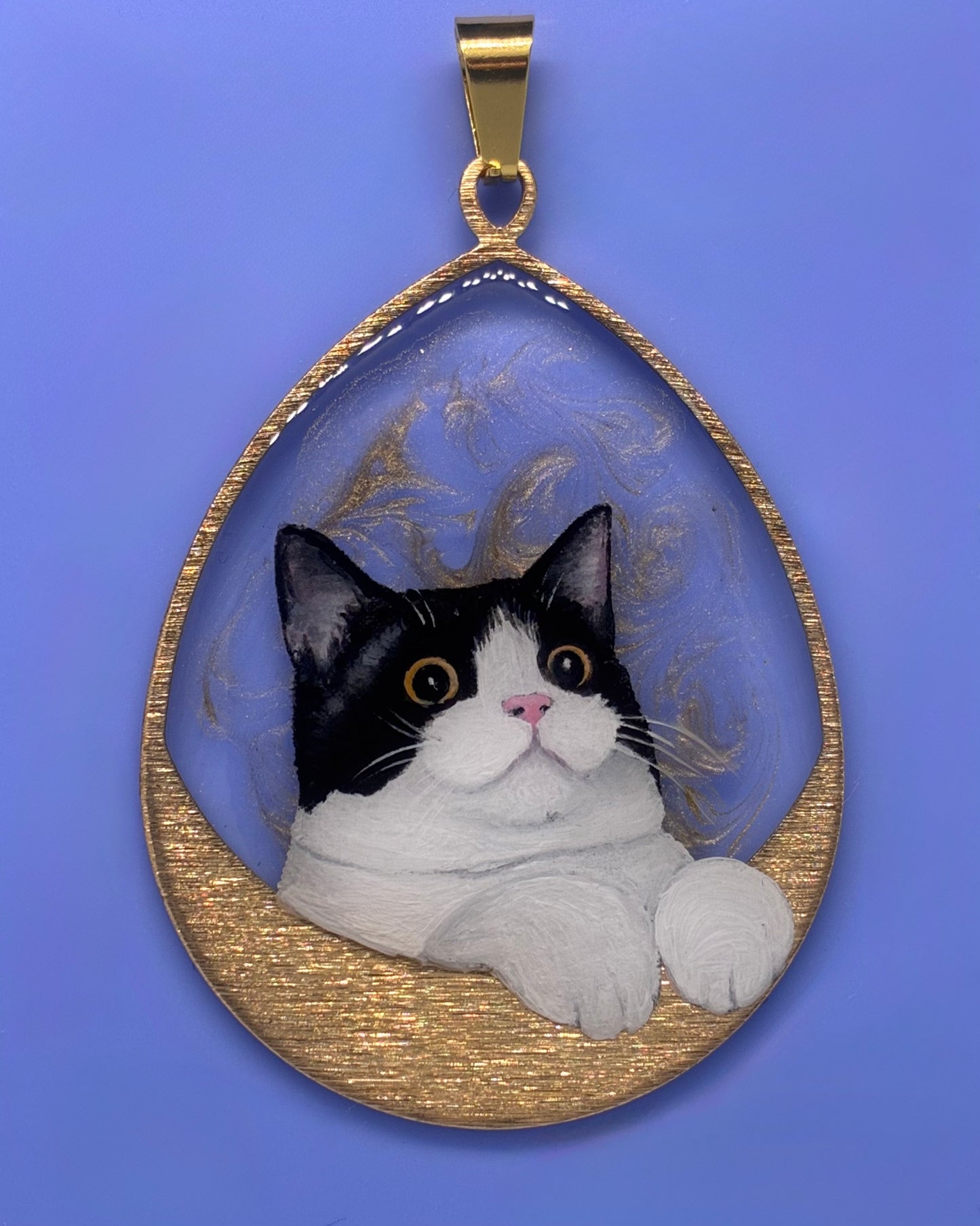 Felix in golden flames