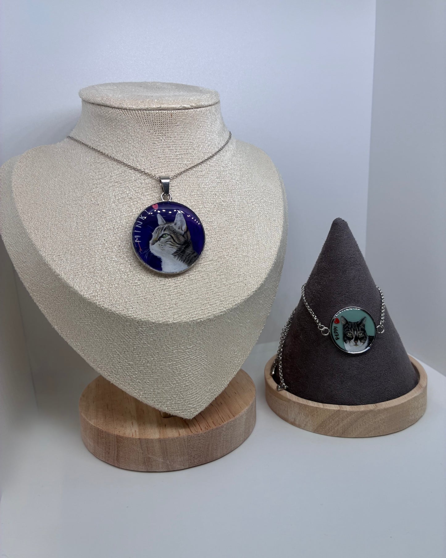 Personalisierter Anhänger und Armband